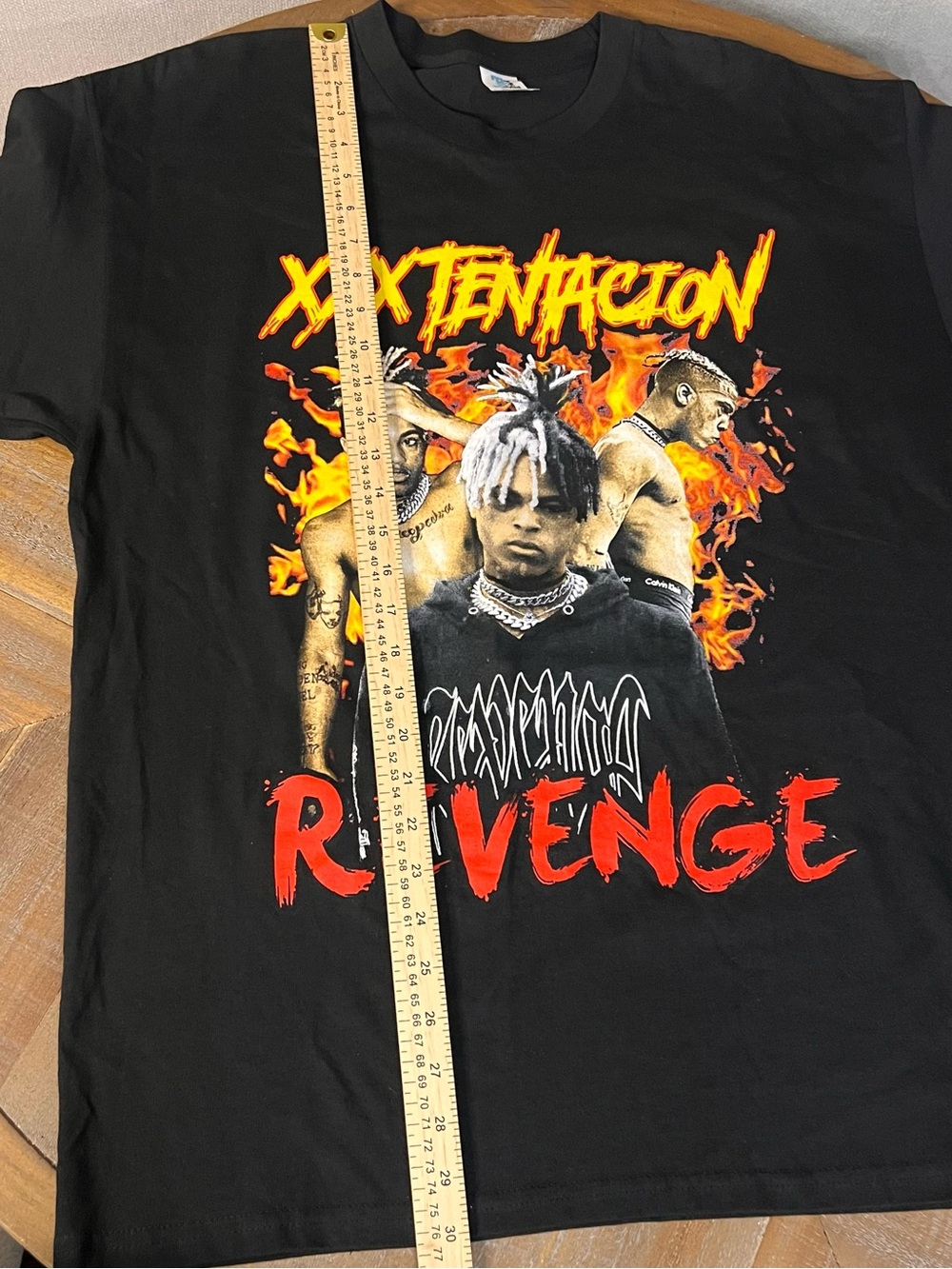XXXTentacion Revenge Graphic Tee Black Rap Streetwear Shirt XL - Picture 6 of 6